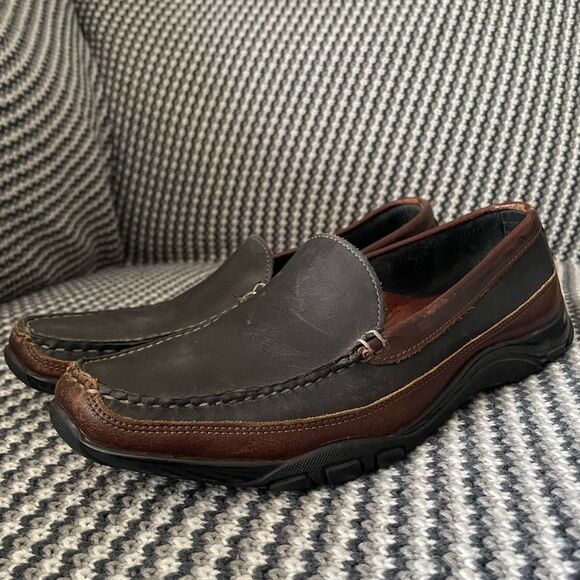 Allen Edmonds Boulder Black Slip On Loafers Men's size 10 1/2 - Picture 5 of 11